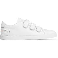 Common Projects Achilles Three Strap Leather Sneakers 315