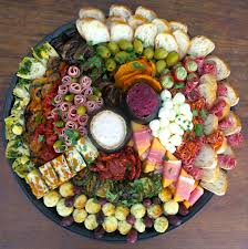 Antipasto platter with roasted tomatoes real simple grape tomatoes, black pepper, olives, kosher salt, cured meats and 4 more no cook cold antipasto platter for summer just a little bit of bacon Antipasto Platter 2 Appetizer Recipes Antipasto Platter Vegetable Platter