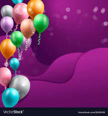 birthday celebration background balloon