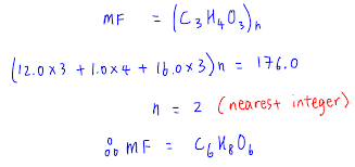 calculate empirical and molecular formula