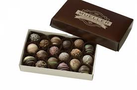gourmet chocolate truffle gift box