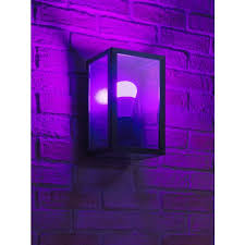 Auraglow Glass Box Wall Light Colour