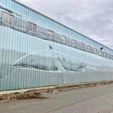 The Whaling Wall Nearby At Maine State