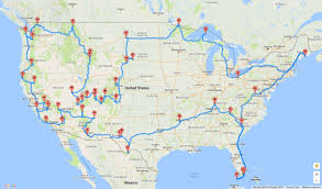 These map guides are an ideal resource for touring culturally and geographically unique regions. The Best Road Trip Itinerary To See All The Us National Parks