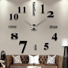 Wall Clock Home Office Decorations