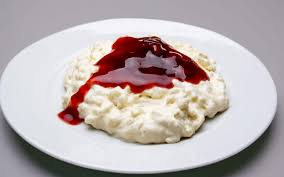 Danish Rice Pudding With Cream Recipe (Risalamande)