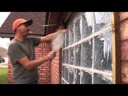 Replacing Old Windows With Glass Blocks