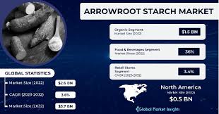 arrowroot starch market size share