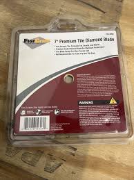 florcraft 7 premium tile diamond blade