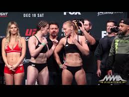 ufc on fox 17 weigh in highlights you