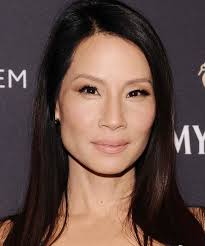 lucy liu shares a photo of her 2 month