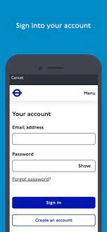 Tfl Oyster And Contactless Im App