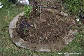 Building A Fall Garden Bed From Stone