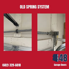 garage door spring system conversion