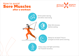 prevent muscle soreness after a workout