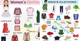 clothes voary learn clothes name
