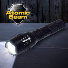 atomic beam led flashlight by bulbhead