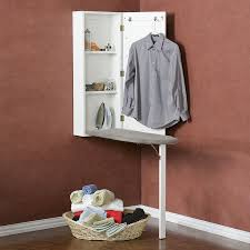 wall mounted ironing board cabinet