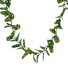 5ft monstera coil garland by ashland