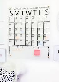 Touch device users, explore by touch or with swipe gestures. Diy Acrylic Calendar A Beautiful Mess