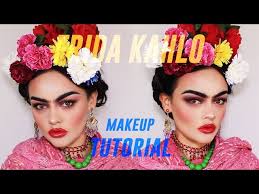 frida kahlo inspired makeup tutorial