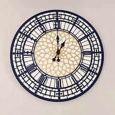 Large Big Ben Wall Clock Silent Non