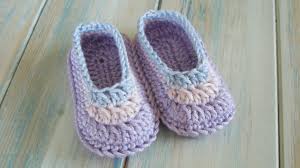 how to crochet simple baby booties