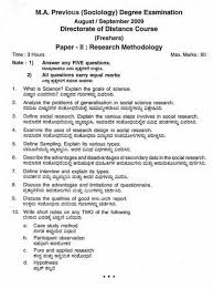 Research Methodology Paper          September   Arts Sociology MA     Docsity Scientific Method Autumn      Exam Paper Research Methods