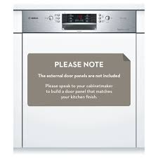 That's why bosch dishwashers offer the extradry programme. Bosch Serie 6 Semi Integrated Dishwasher Smi66js01a Winning Appliances