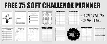 75 soft challenge rules pdf planner