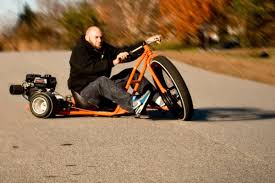 motorized big wheel drift trike speaks