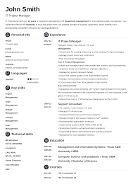 Professional Resume Template         Free Samples  Examples  Format     Professional Resume Template Cascade