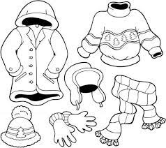These printable winter coloring pages for kids are ideal winter activities. Winter Clothes Coloring Pages For Kids Creative Arts Corner Facebook