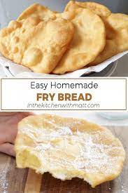 indian fry bread in the kitchen with matt