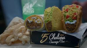 5 chalupa cravings box commercial taco