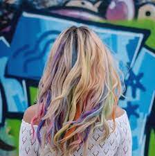 Blondes can fortunately use any type of hair chalk. Hair Chalking 8 Rainbow Hair Chalk Ideas You Re Gonna Want To Try
