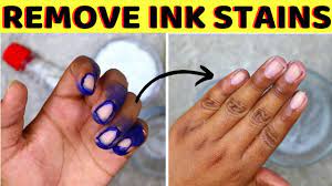an easy way to remove pen ink from