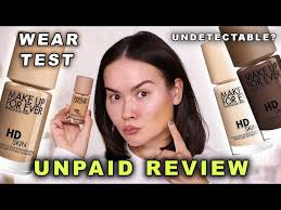 reviewing makeup forever ultra hd