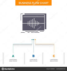 Audio Frequency Hertz Sequence Wave Business Flow Chart