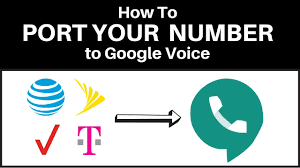 port your phone number to google voice