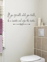 Funny Bathroom Wall Quotes Quotesgram