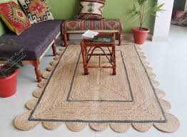 art deco area rugs 2 x 10 feet beige