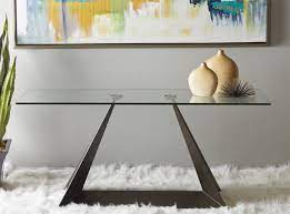 modern console table prism by elite