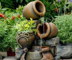 How To Build A Flower Pot Fountain