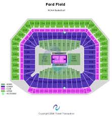 Ford Field Tickets And Ford Field Seating Chart Buy Ford