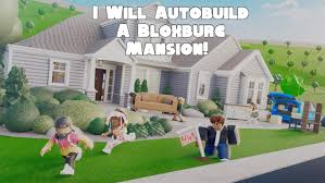 Autobuild A Bloxburg Mansion In 30
