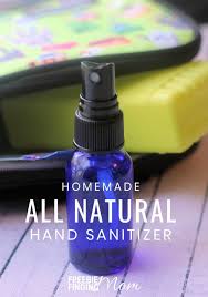 homemade hand sanitizers recipe
