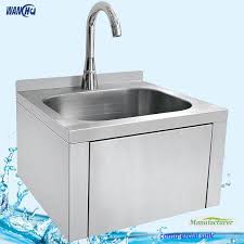 Stainless Steel Wall Mounted Sink Knee