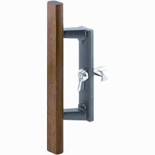 Internal Black Sliding Door Lock Kit