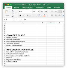 How To Create A Gantt Chart In Excel With Template